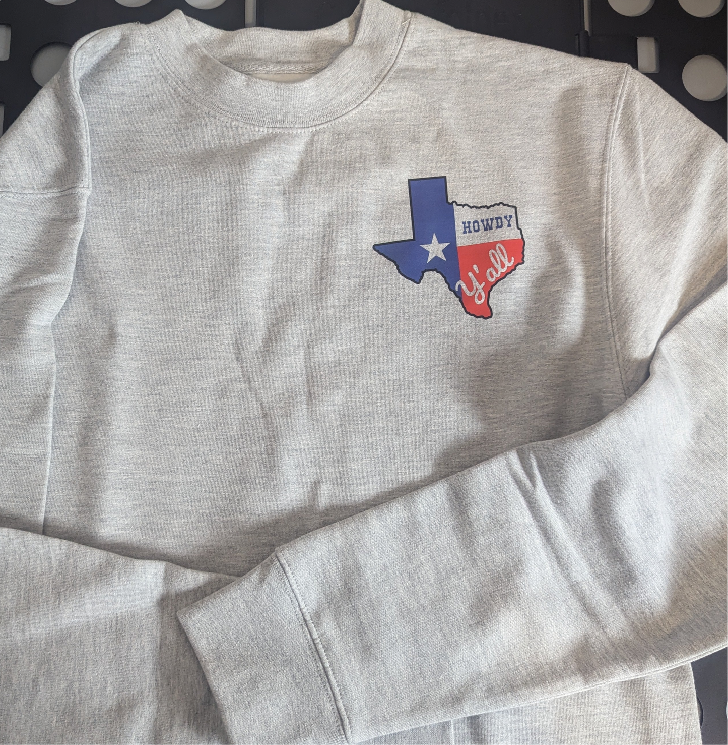Texas Howdy Y'all Heavyweight Sweatshirt - Batten Battle Apparel
