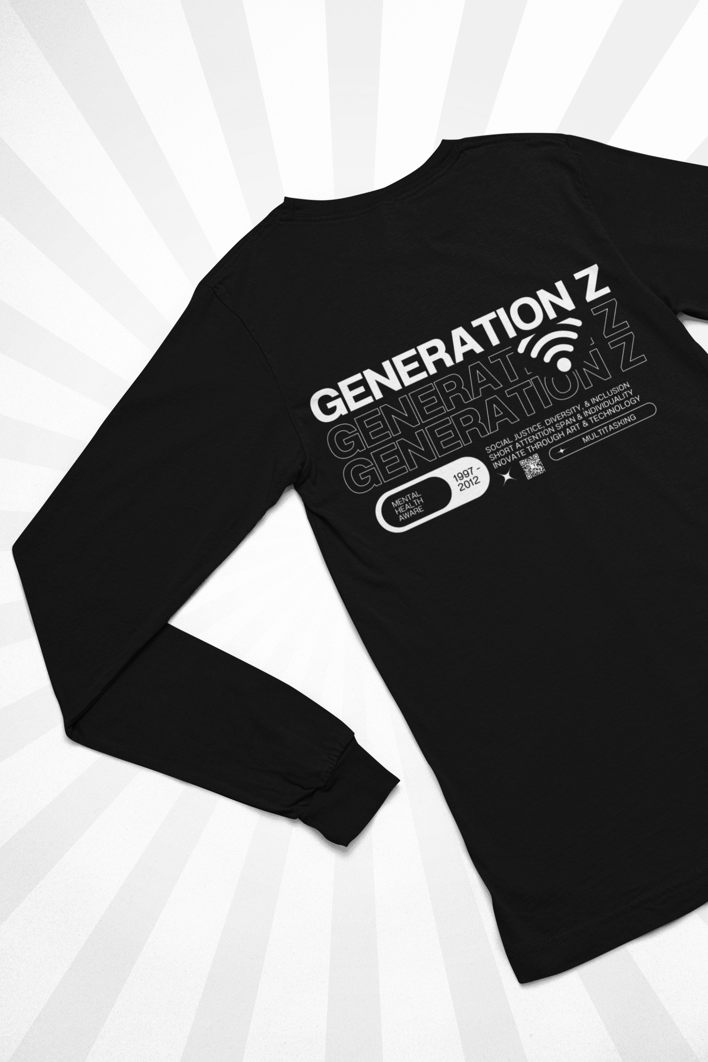 Generation Z Heavyweight T-Shirt - Batten Battle Apparel