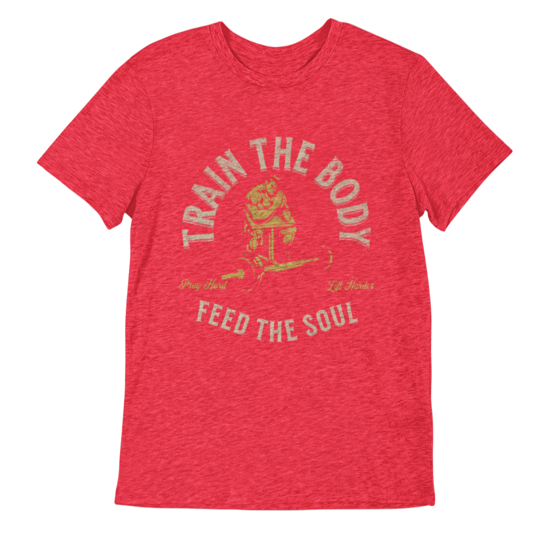 Train the Body, Feed the Soul - T-shirt - Batten Battle Apparel