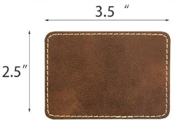 Customized Faux Leather Patch - Trucker Hats - Batten Battle Apparel