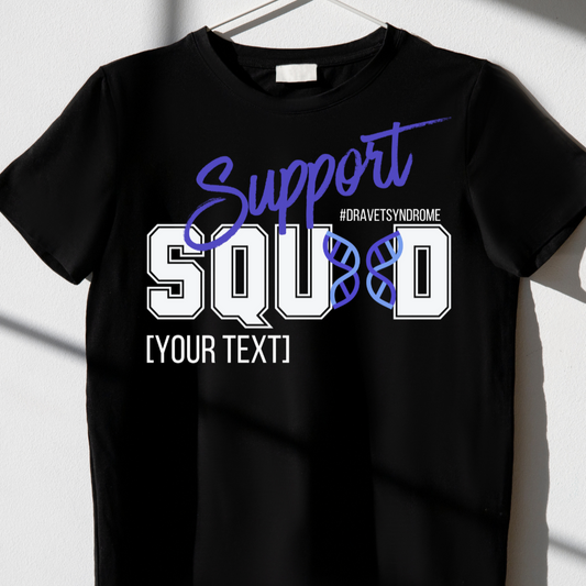 Support Squad T-Shirt to Personalize (Dravet Syndrome) - Batten Battle Apparel