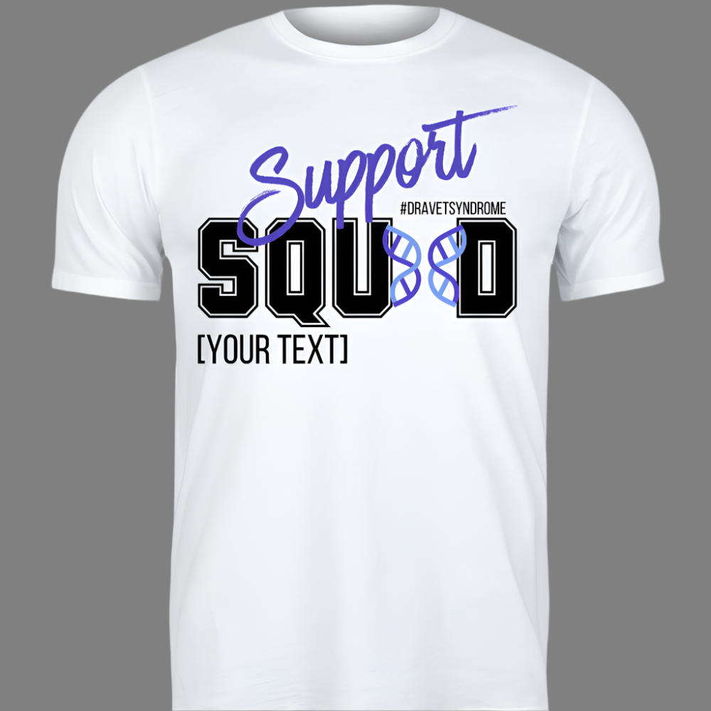 Support Squad T-Shirt to Personalize (Dravet Syndrome) - Batten Battle Apparel