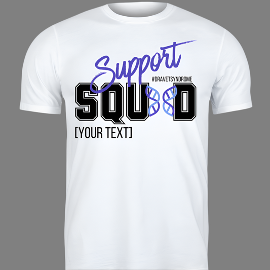 Support Squad T-Shirt to Personalize (Dravet Syndrome) - Batten Battle Apparel