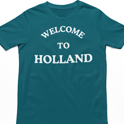 Welcome to Holland T-Shirt - Batten Disease Awareness