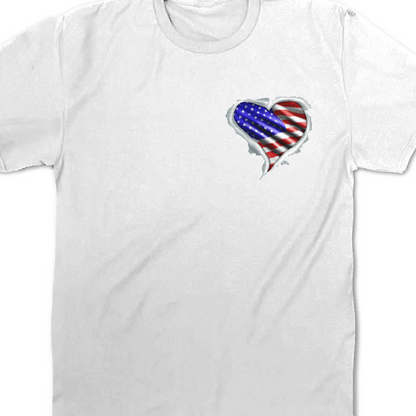 Heart America - T-shirt - Batten Battle Apparel