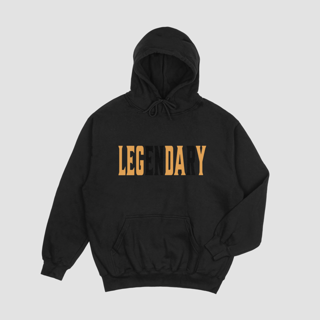 Legendary Leg Day - Mid-Weight Hoodie - Batten Battle Apparel