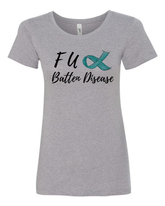 F U Batten - Ladies Fitted Shirt - Batten Battle Apparel