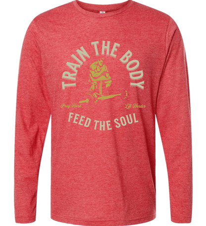 Train the Body, Feed the Soul - T-shirt - Batten Battle Apparel