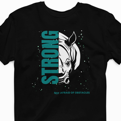 Strong Rhino - Motivational - Batten Battle Apparel