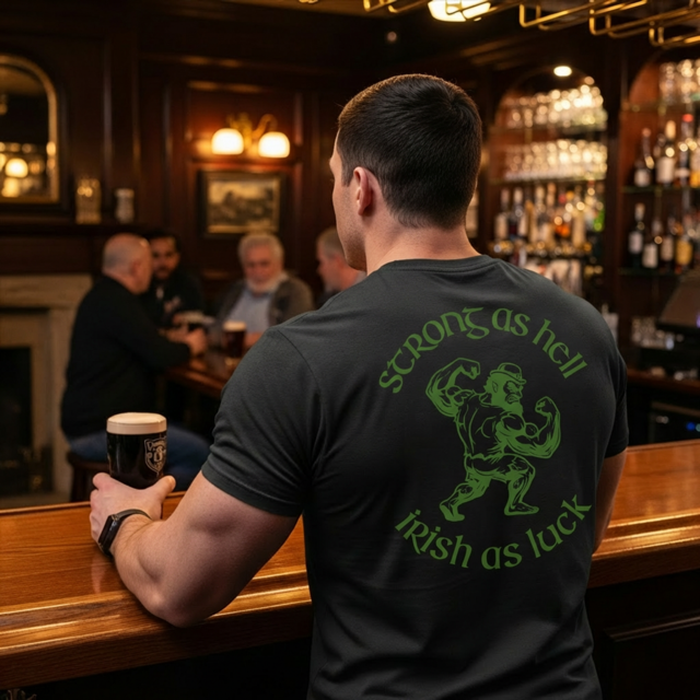 St. Patrick's Day Strong as Hell - T-Shirt
