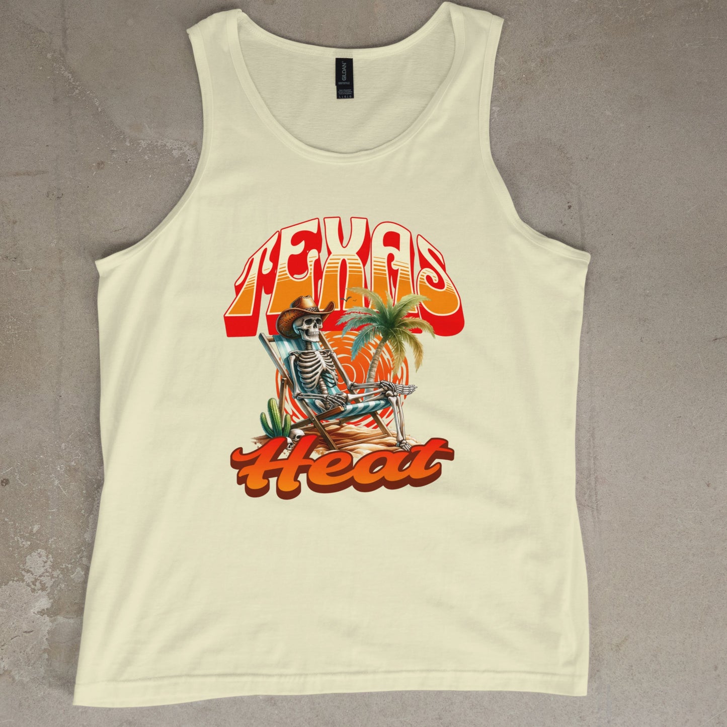 Texas Heat - Tank Top - Batten Battle Apparel