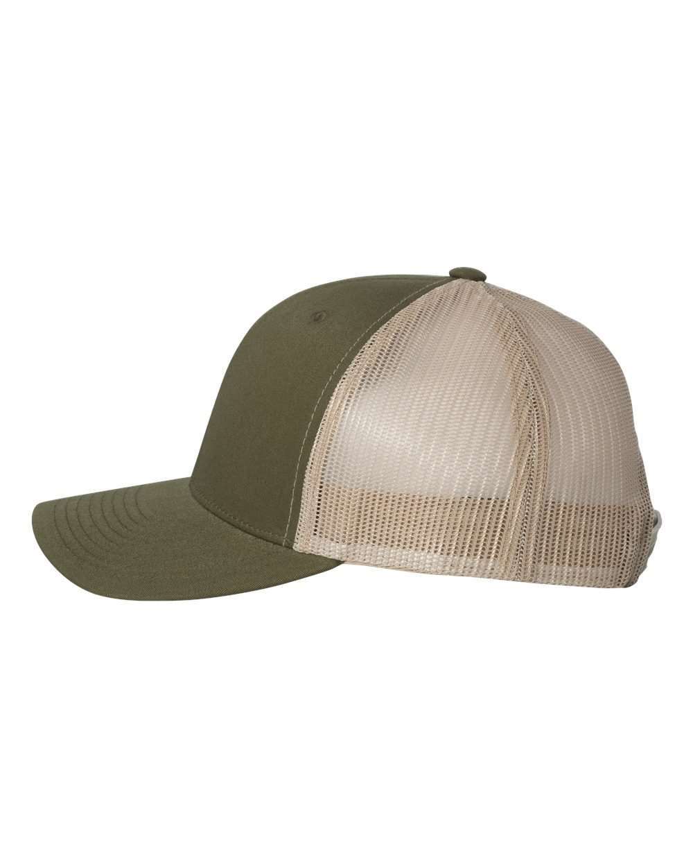 Customized Faux Leather Patch - Trucker Hats - Batten Battle Apparel