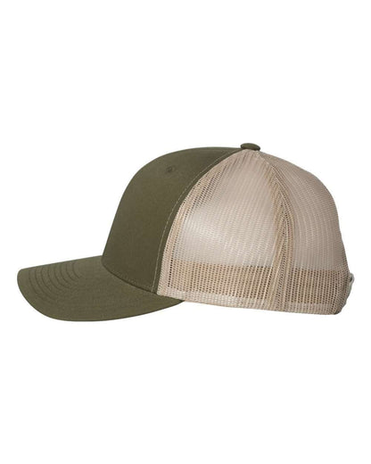 Customized Faux Leather Patch - Trucker Hats - Batten Battle Apparel