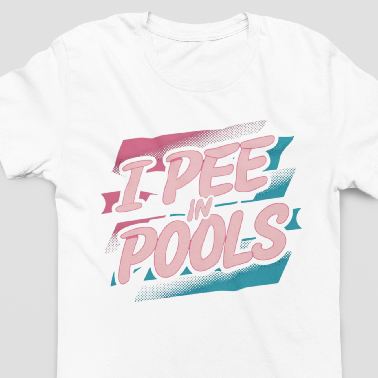 White I Pee in Pools