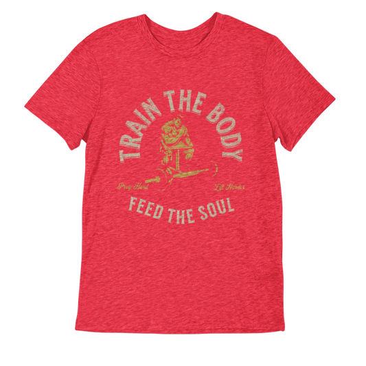 Train the Body, Feed the Soul - T-shirt - Batten Battle Apparel