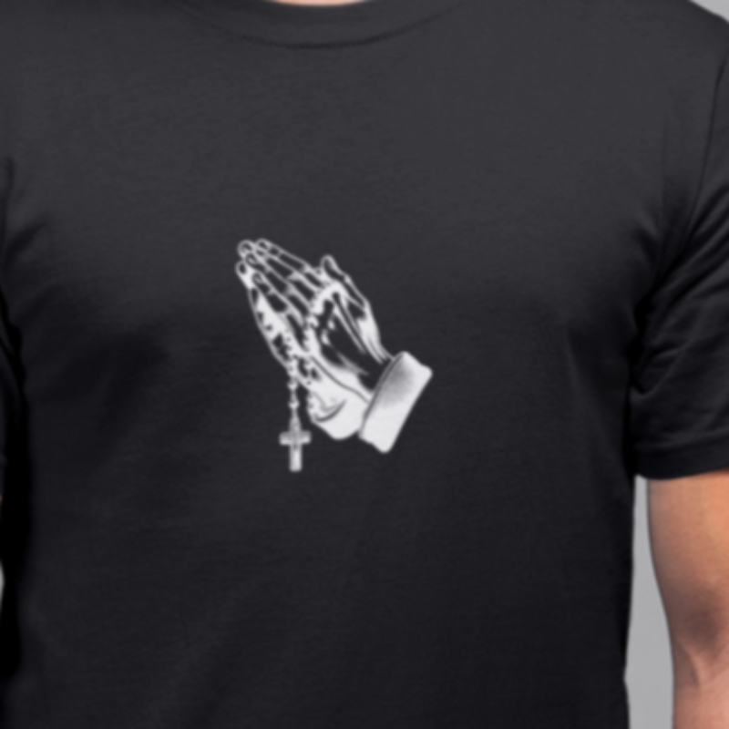 Praying Preacher Curl - T-Shirt - Batten Battle Apparel