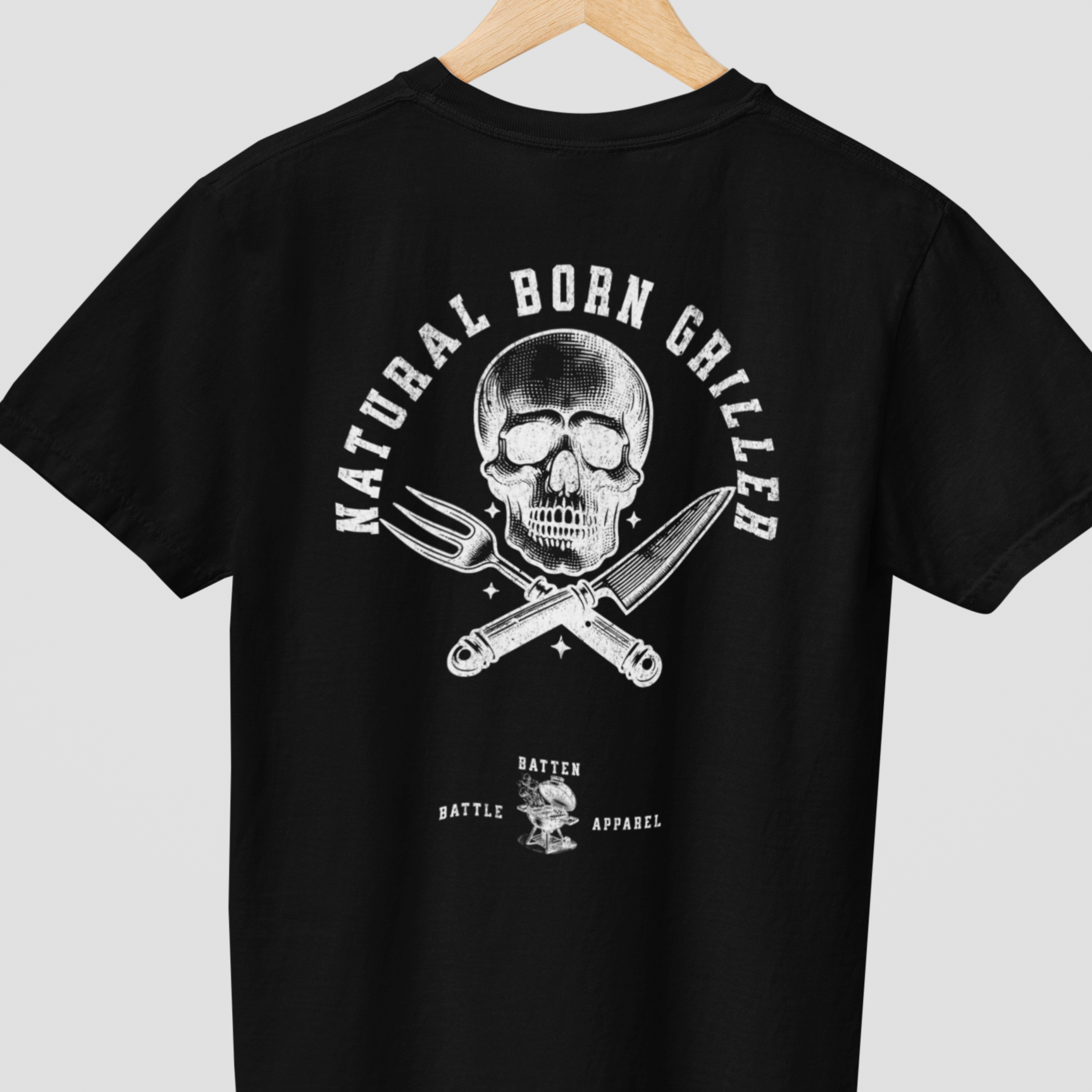 Grembiule Da Barbecue Natural Born Griller - Grembiule Protettivo Uomo Con Stampa Divertente - Foto 6