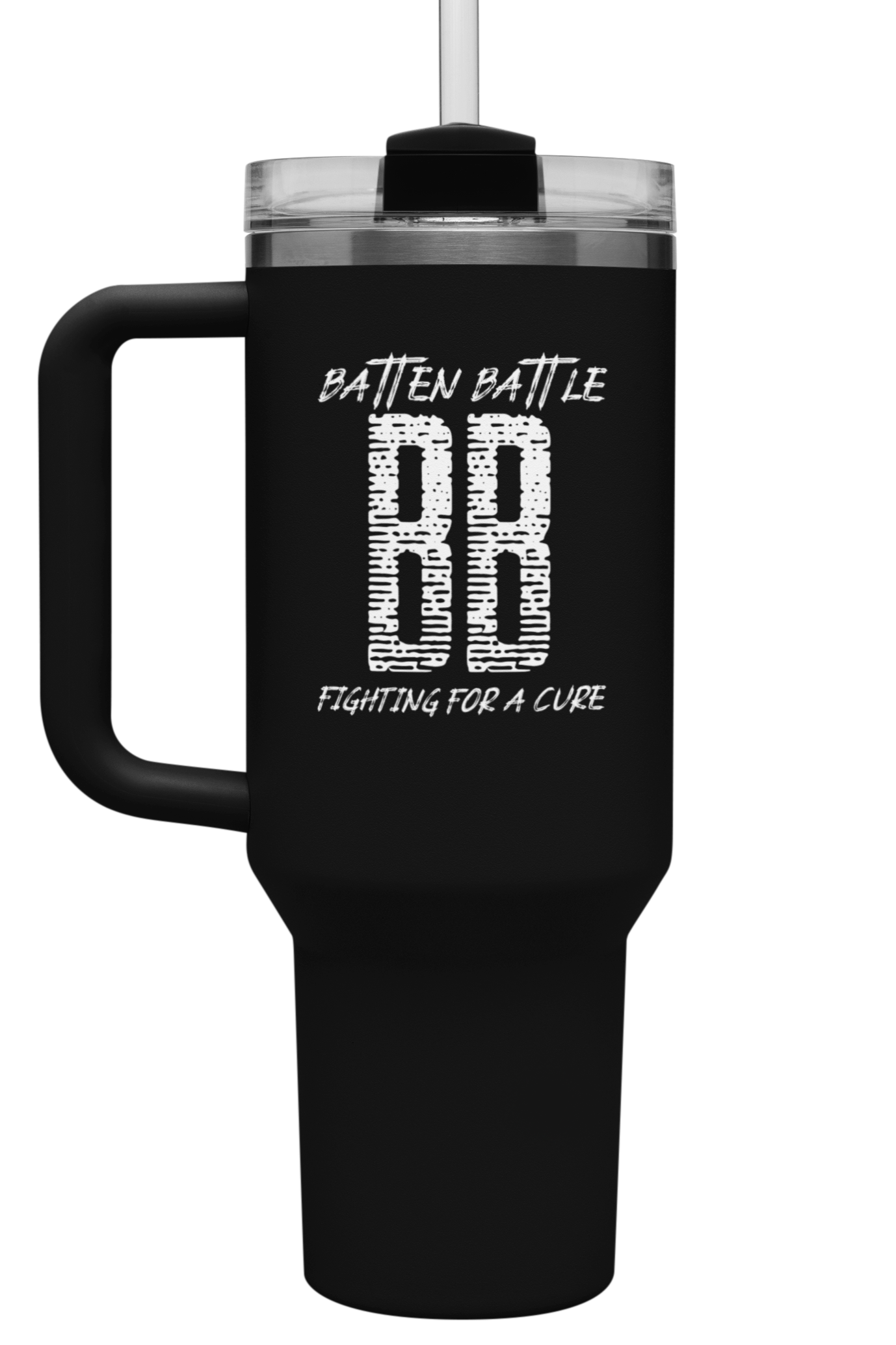 40oz Tumbler with straw - Batten Battle