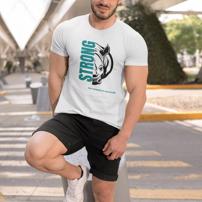 Strong Rhino - Motivational - Batten Battle Apparel