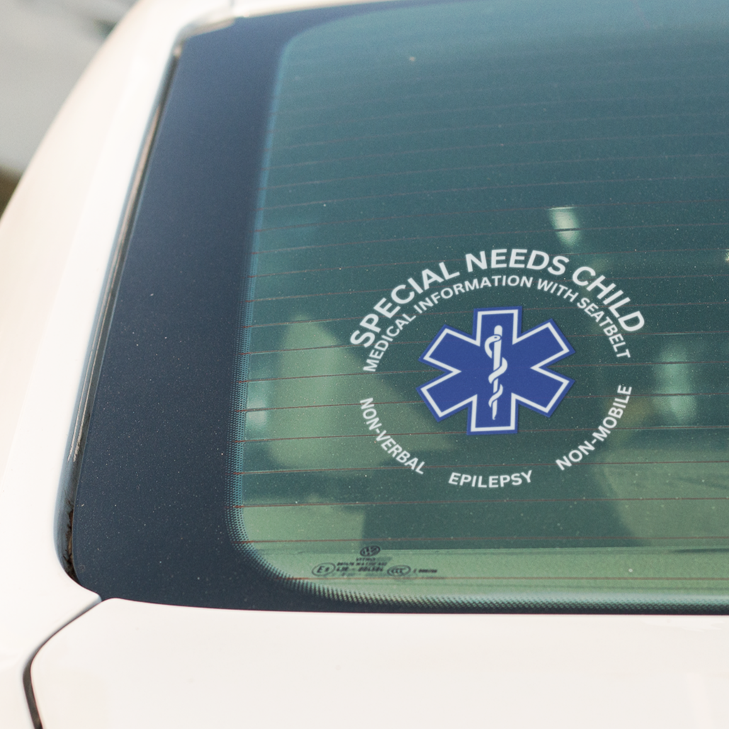 Special Needs Child - Medical Window Decal